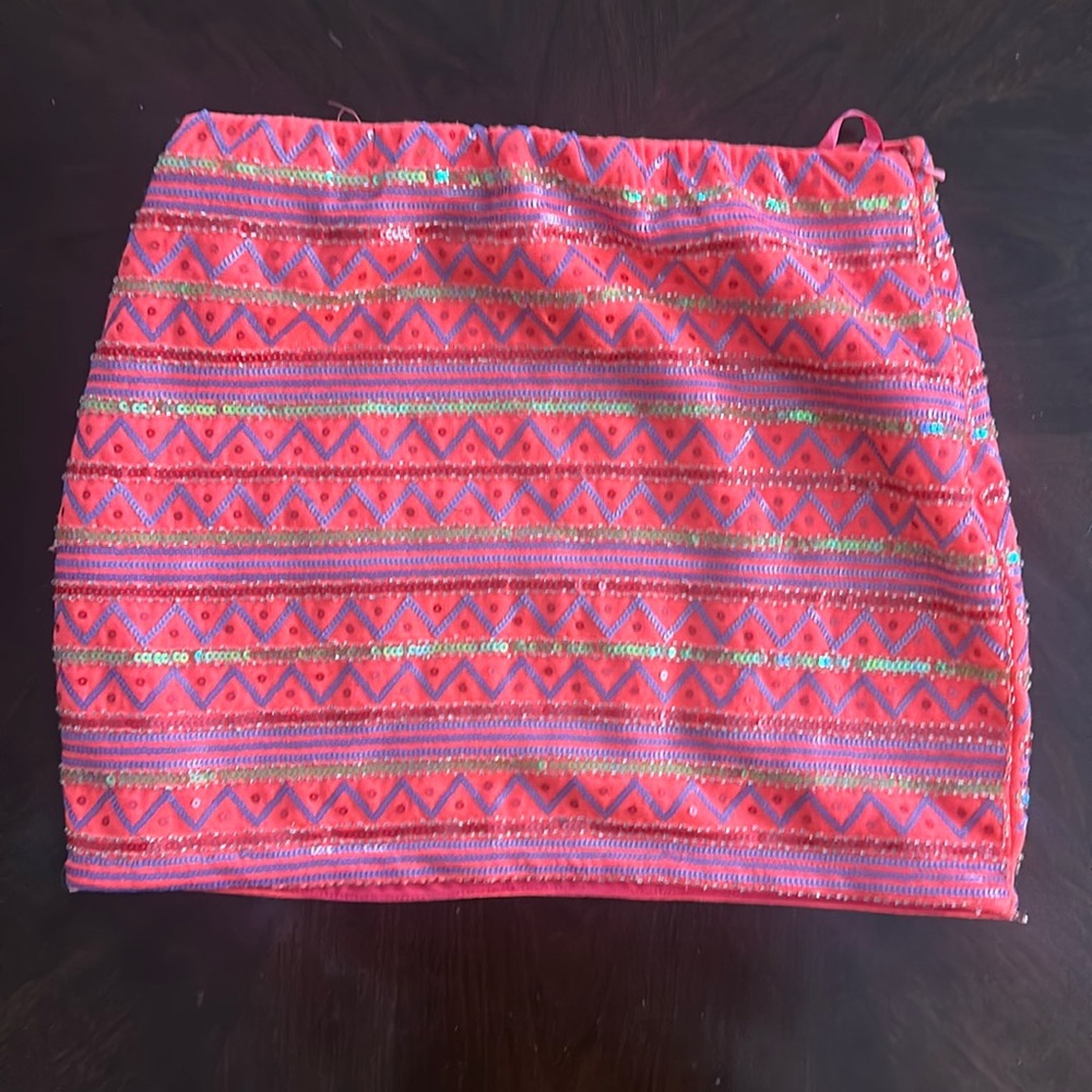 English Rose Beaded Skirt in Small